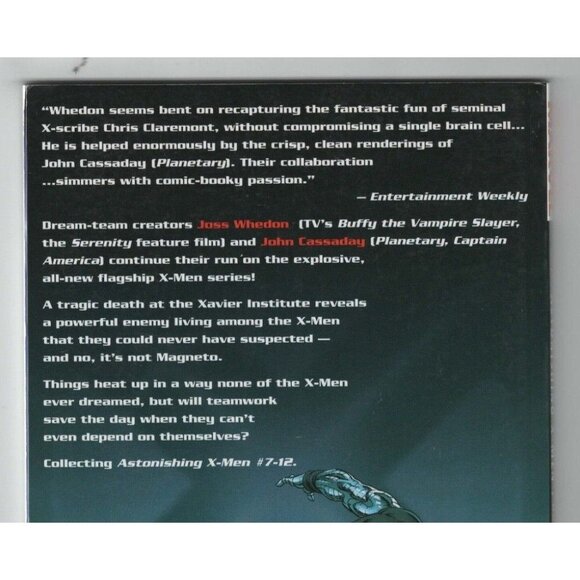 Marvel X-Men Astonishing Dangerous Graphic Novel Collectible Book - Picture 3 of 10